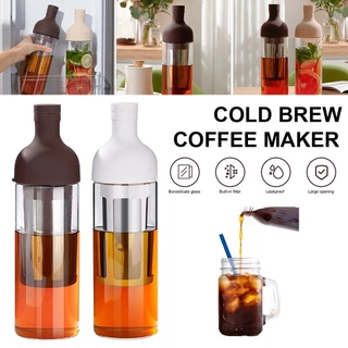 1000ml Cold brew หม้อกาแฟแก้วครัวเรือนเย็น quenching เย็นหม้อต้มน้ำผลไม้ชาผลไม้เย็น brew ขวดน้ำแข็งหยดเครื่องชงกาแฟเย