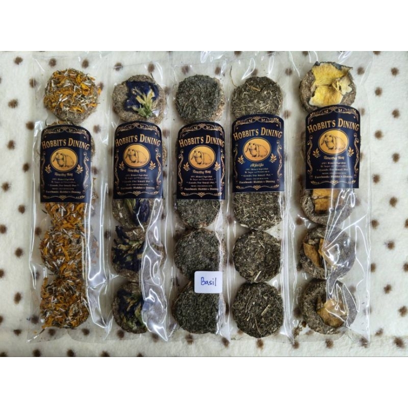 Hobbit Dining Cookie คุกกี้รวมรส คุกกี้ทิมโมธี-คุกกี้อัลฟัลฟ่า อาหารกระต่าย เเกสบี้ เเพรี่ด็ก สัตว์ฟ