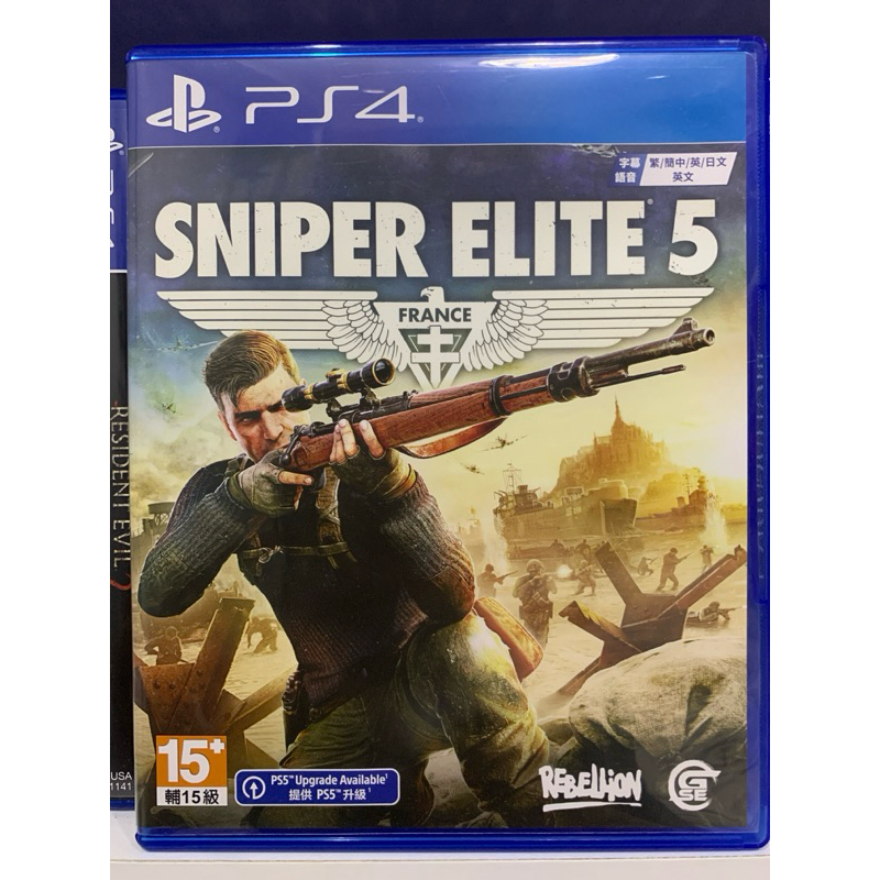 แผ่นเกมส์ PS4 : SNIPER ELITE 5 (สไนเปอร์ อีลีต 5) 📍(แผ่นมือสอง) สินค้าพร้อมจัดส่ง