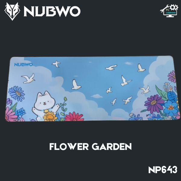 NUBWO MOUSE PAD NP643 มีหลากหลายลายให้เลือก ขนาด 900 x 350 x3 mm