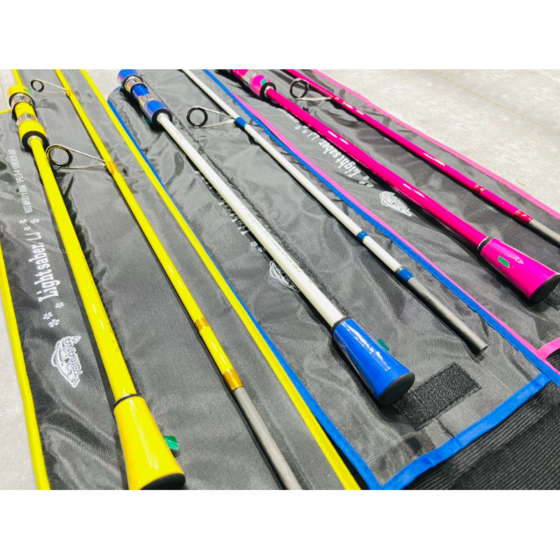 คันG-MAX V3 ต่อโคน All New 2025 Full Solid คันไลท์จิก จิกกิ้ง แคสลอยสาย สีเจ็บๆๆๆ (ส่งด้วยท่อ PVC )