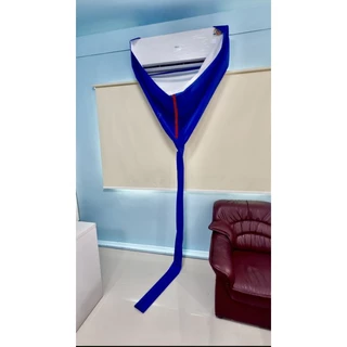ผ้าล้างแอร์ PVC เคลือบยางพารา ขนาด 2x3 เมตร กันน้ำยาเคมี 100% คละสี