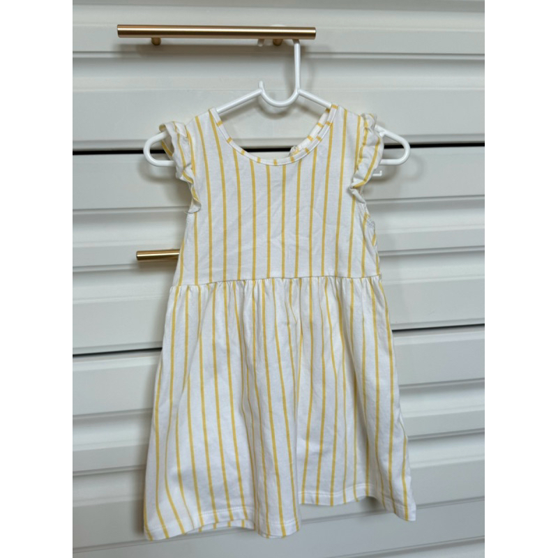 Dress แบรนด์ H&M มือสอง สภาพใช้งาน size EUR80/US12M/UK9-12M