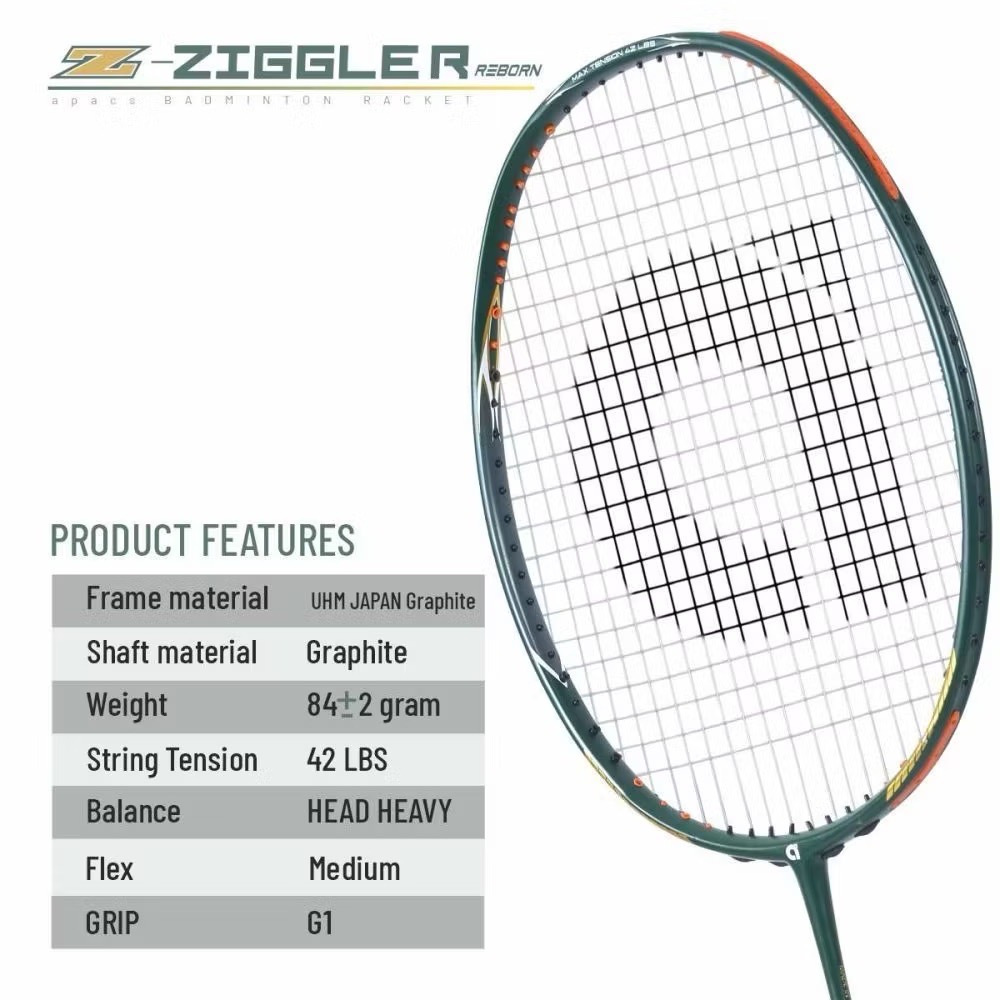 ไม้แบดมินตัน Apacs Z-Ziggler Reborn