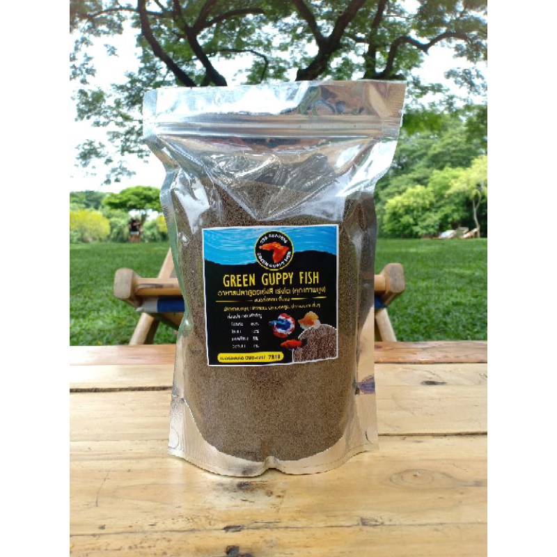 อาหารปลา ชนิดเม็ดจิ๋ว โปรตีน60%เร่งสีเร่งโต