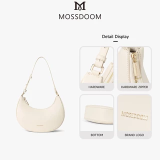 MOSSDOOM Kattie Bag กระเป๋าถือทรงพระจันทร์ กระเป๋าผู้หญิง ทรงสวย มีให้เลือกหลายสี เข้ากับทุกลุค