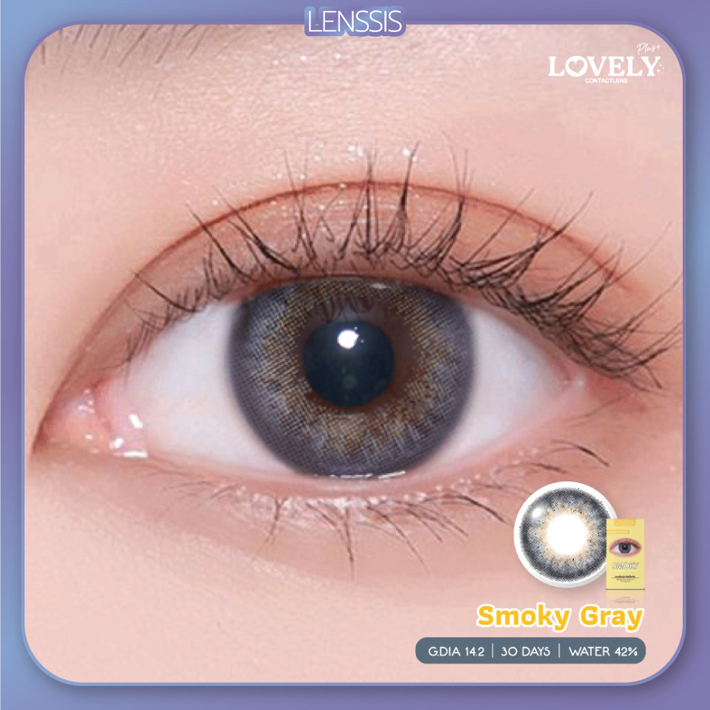 [ของแท้] คอนแทคเลนส์ Lovelyplus รุ่น Smoky ตาชัดๆ เหมาะกับสายฝอ ใครชอบแต่งหน้ารุ่นนี้เหมาะเลย - รูปที่ 3