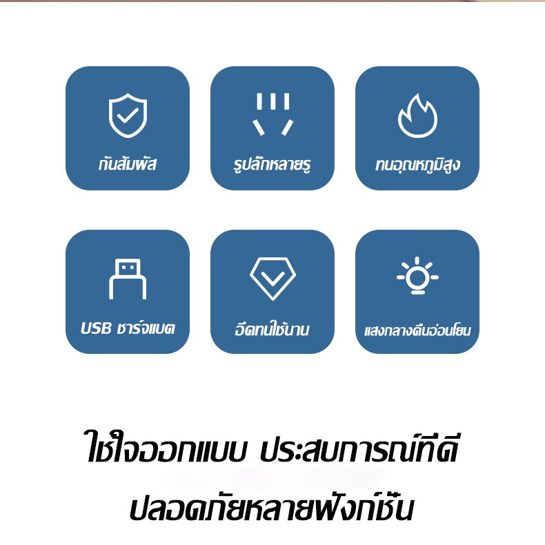 🔌ปลั๊กอัจฉริยะ🔌ปลั๊กไฟอัจฉริยะ ปลั๊กไฟ สั่งงานผ่านมือถือ ประเภทรูเสียบเยอะ ขนาดชิ้นเล็ก ฟังก์ชันใช้จริงรวมใน 1เครื่อ - รูปที่ 3