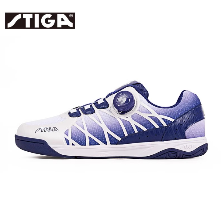 STIGA ปิงปองรองเท้า Tie-free Anti-slip ทนต่อการสึกหรอ พร้อมส่ง