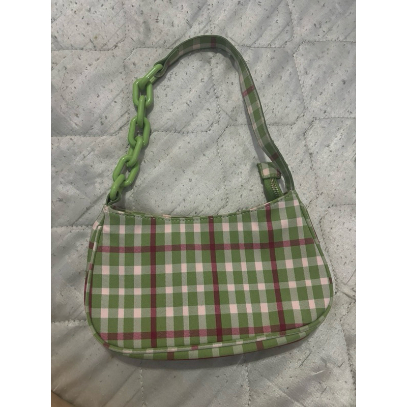 NEW Green pouch กระเป๋าy2k