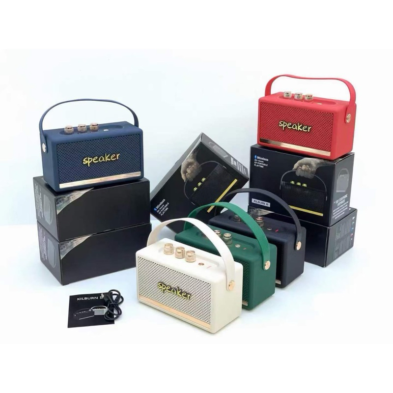 ส่งด่วนจากไทยลำโพงบลูทูธไร้สายW4 เสียงดี เบสเเน่น ขนาดพกพา ดีไซน์สวย มินิมอล