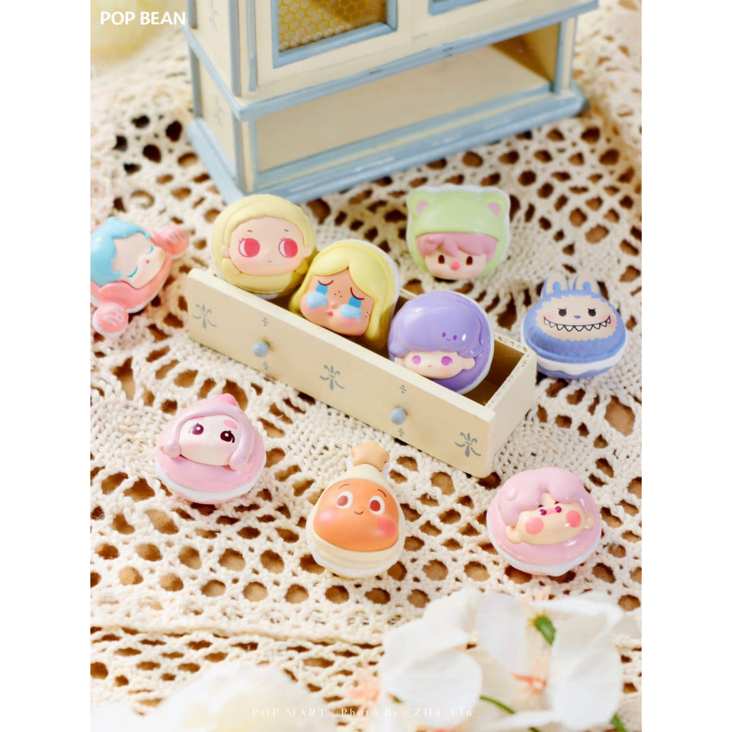 Pop Bean Macaron Dessert Series Box Set