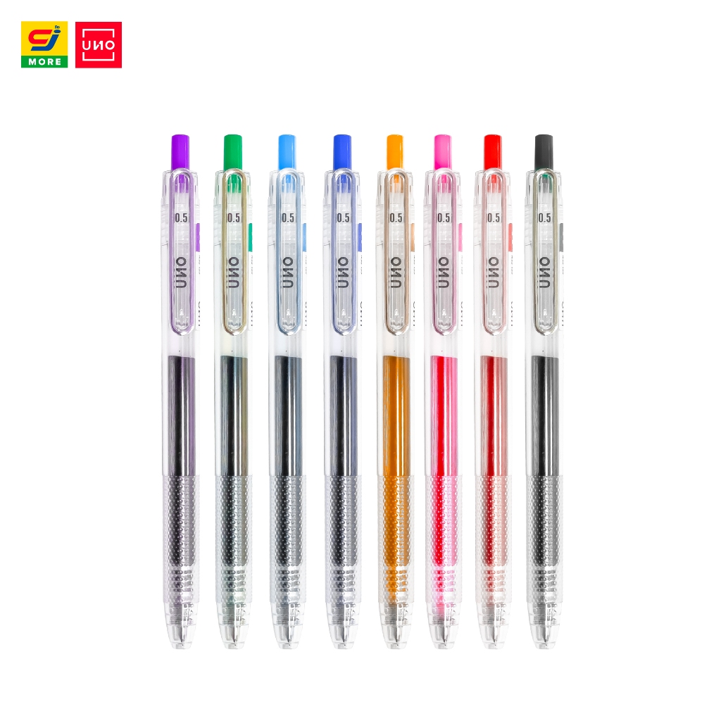 UNO ปากกาหมึกเจล เขียนลื่น รุ่น 0.5mm