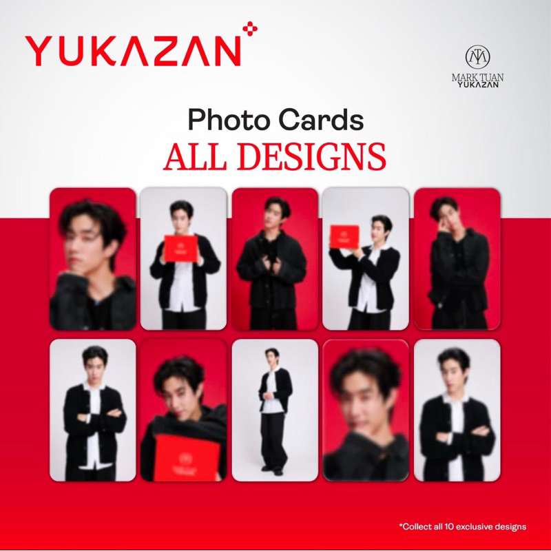 พร้อมส่ง‼️Photocard MARK TUAN x YUKAZAN แท้💯