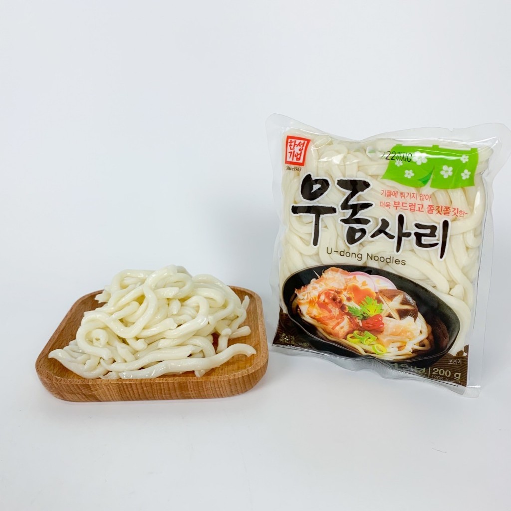เส้นอูด้งสด 200g เส้นอุด้งเกาหลี KOREA UDON เส้นบุกอูด้ง 우동 - รูปที่ 4