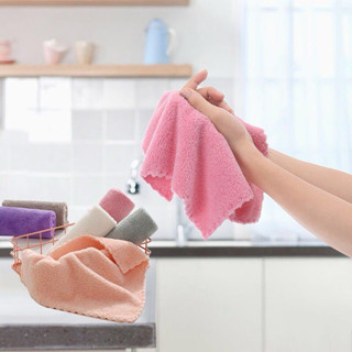 (พร้อมส่งจากไทย) ผ้าเช็ดจาน ผ้าเช็ดรถไมโครไฟเบอร์ ผ้าเช็ดมือ…