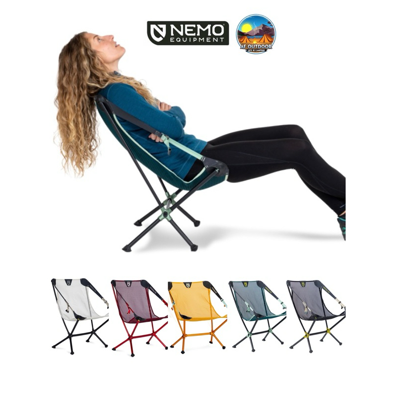 NEMO เก้าอี้เดินป่า MOONLITE RECLINING CAMP CHAIR