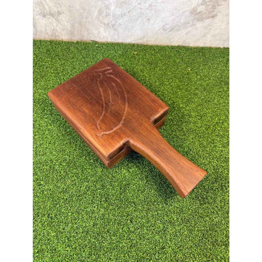 ไม้ทับกล้วยไม้เต็ง ไม้ทับกล้วยขนาดกลาง ที่ทับกล้วยปิ้ง แป๊งเกี๊ยว แป้งโดต่าง ๆ เคลือบพร้อมใช้