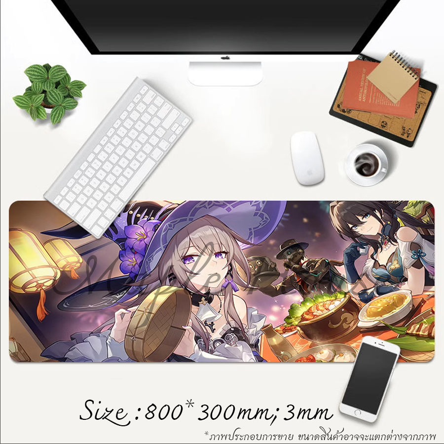 แผ่นรองเมาส์(Mouse pad) honkai star rail