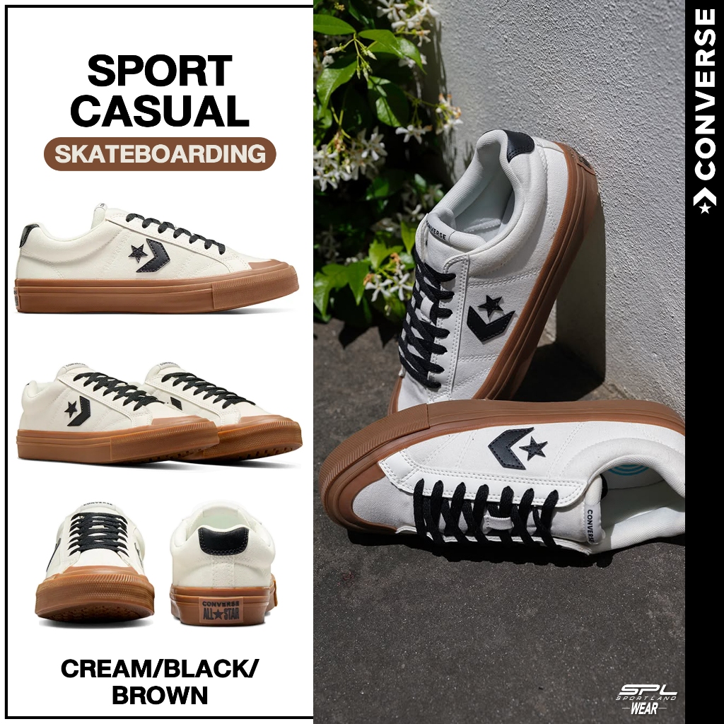 Converse รองเท้าผ้าใบ รองเท้าสเก็ตบอร์ด Skateboarding UX Sport Casual OX A13787C (2000)