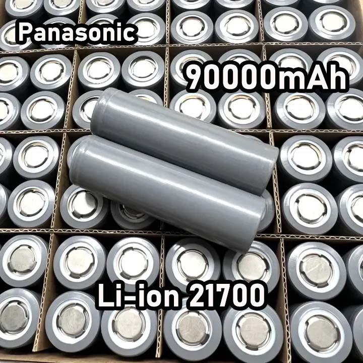 ถ่านชาร์จ 21700 90000mAh แบตเตอรี่ความจุสูง INR21700 50E แบตเตอรี่ Li-ion3.7V ทนทานและเชื่อถือได้ Ba
