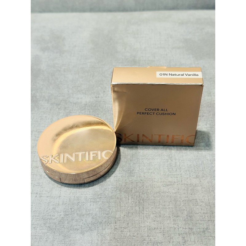Skintific cushion 01N คุชชั่นหน้าเนียน สี Naturel Vanilla ส่งต่อ