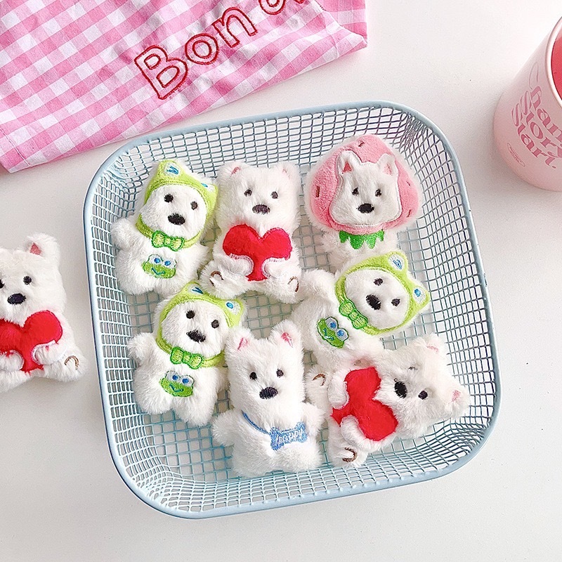 พวงกุญแจ ห้อยมือถือ ห้อยกระเป๋า ลายการ์ตูนน่ารักๆ ขนนุ่มนิ่ม พวงกุญแจมินิ พร้อมส่งจากไทย