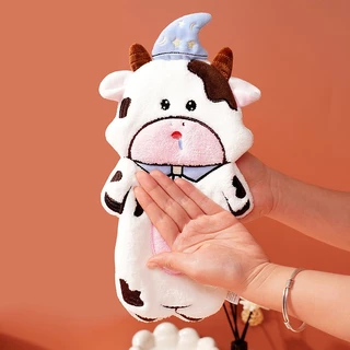 ShopAt.Two[NP-7197] ผ้าเช็ดมือการ์ตูนน่ารัก ผ้าเช็ดมือแบบแขวน ซับน้ำได้ดี