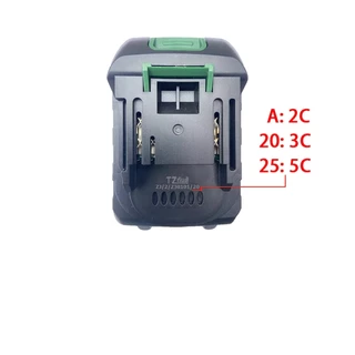 TANZU 2C/3C/5C/10C แบตเตอรี่ลิเธียมชาร์จได้ 21V สำหรับสว่านไฟฟ้า/เครื่องตัดหญ้า/เครื่องเจียรไฟฟ้า