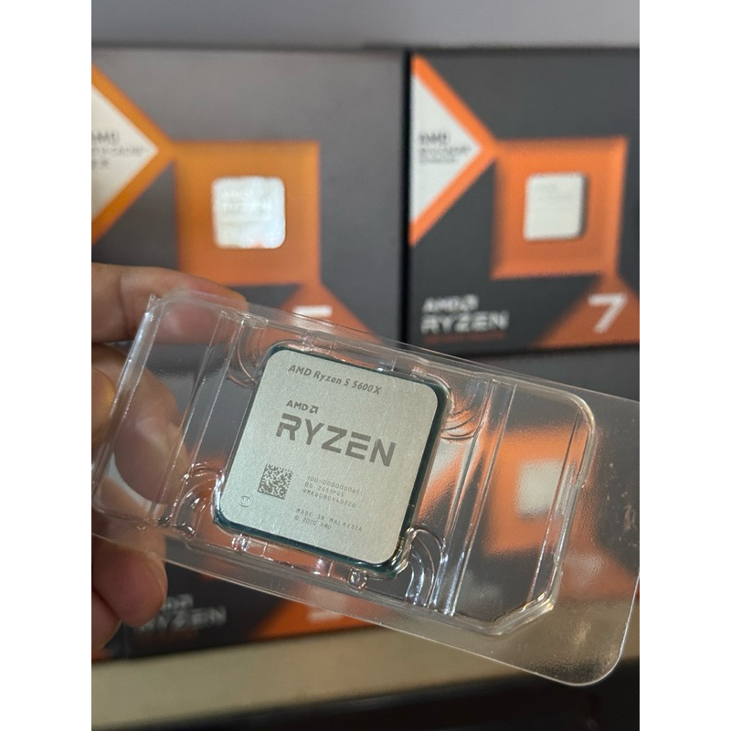 AMD CPU (ซีพียู) AM4 RYZEN 5 5600X 6C/12T 4.6Ghz (สินค้า ประกันร้าน2ปี) สินค้าของแท้ มีของพร้อมส่ง