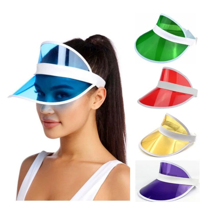 🧢🌅หมวก pvc หมวกสงกรานต์ กันแดด พร้อมส่งจากไทย