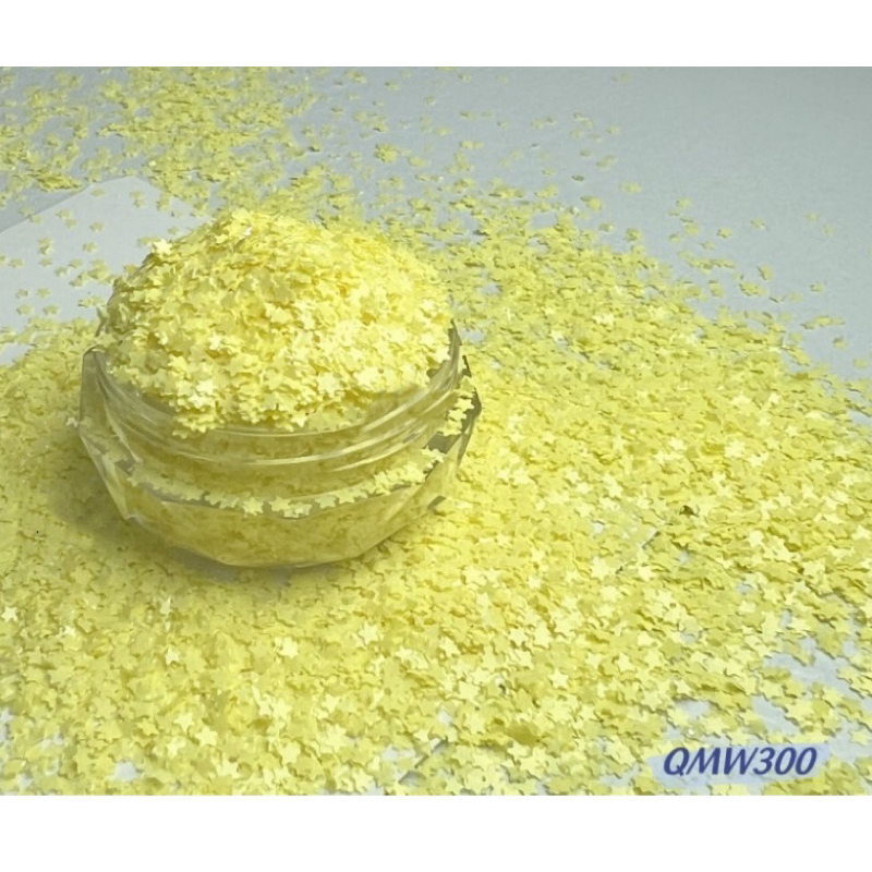 กลิตเตอร์ดาว แบบบาง2mm กระปุก2กรัม