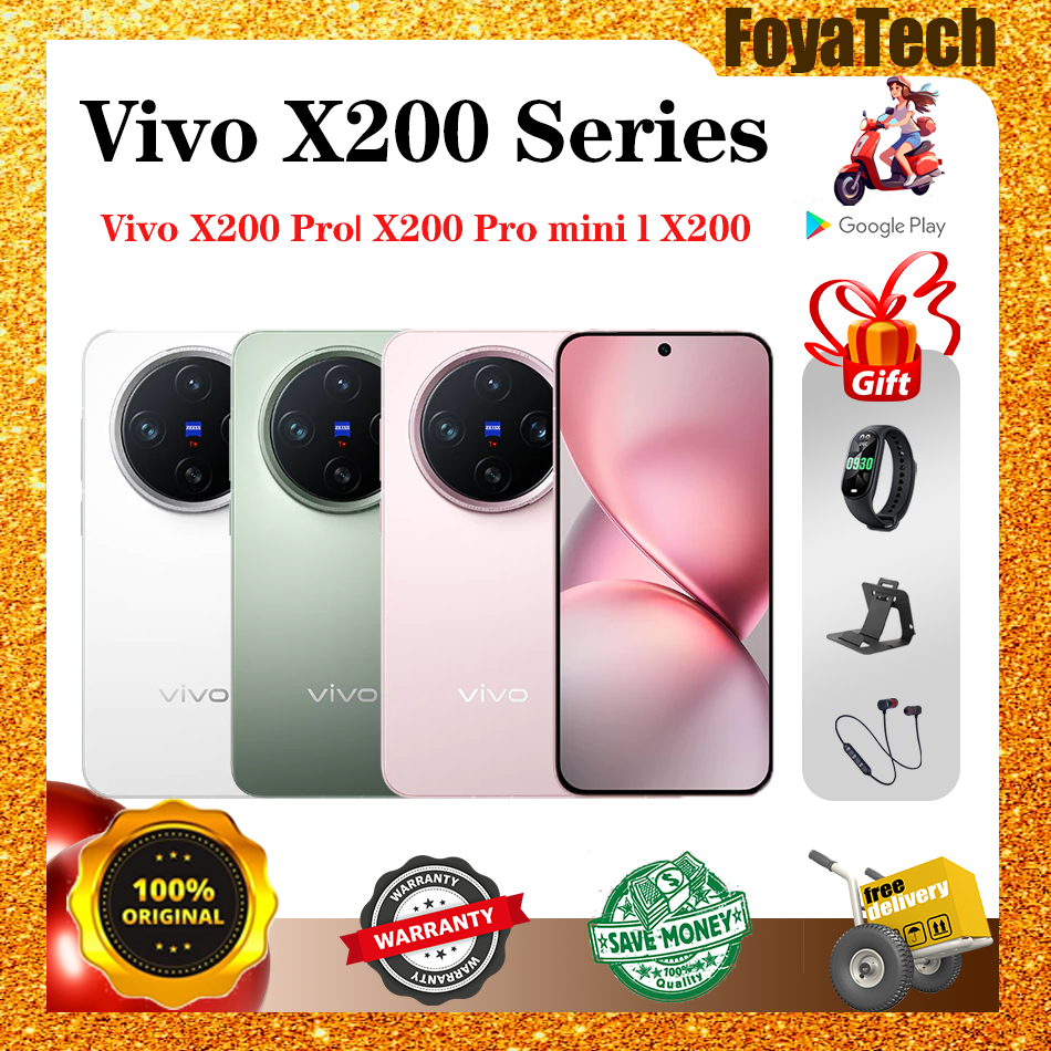 Vivo X200 Pro Vivo X200 Pro mini Vivo X200 Dimensity 9400 90W Fast Charging Dual SIM Vivo Phone