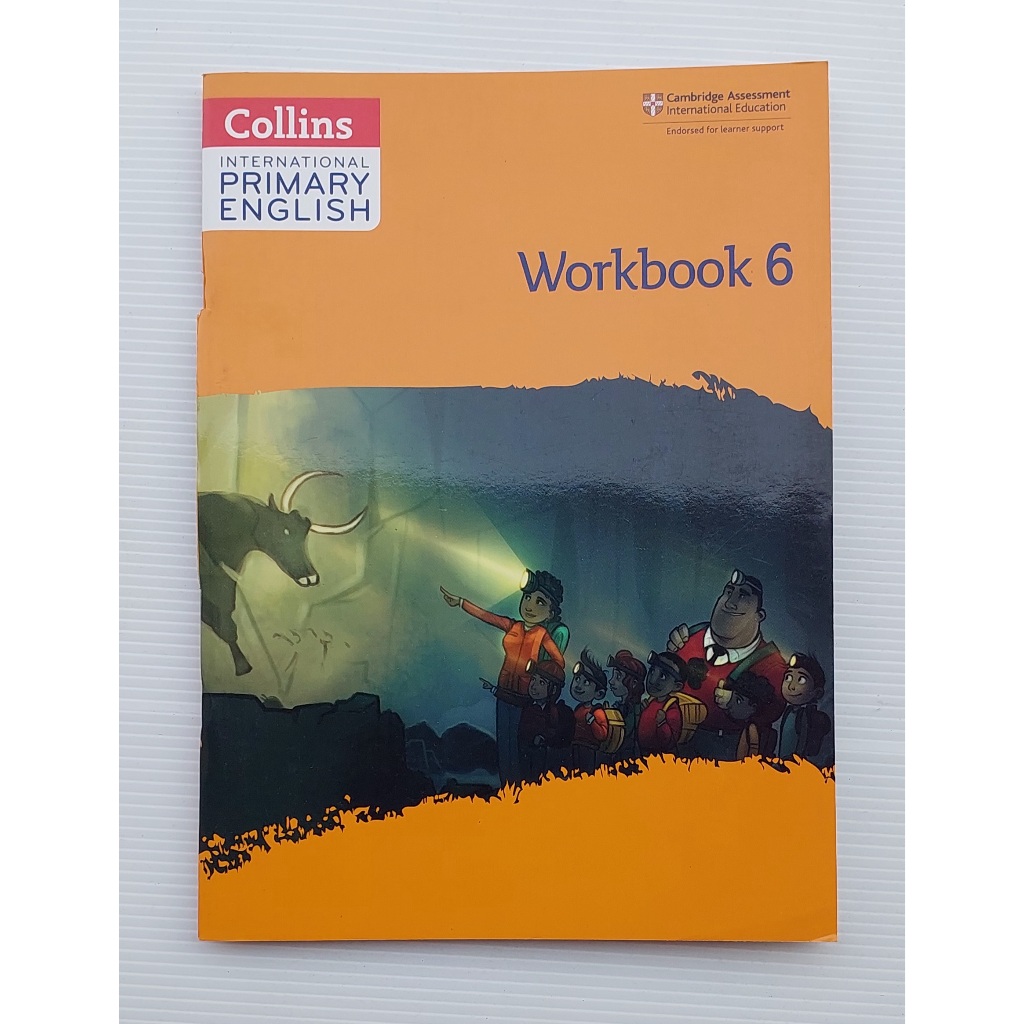 หนังสือ แบบฝึกหัด ภาษาอังกฤษ6 Collins INTERNATIONAL PRIMARY ENGLISH Workbook6 60Page