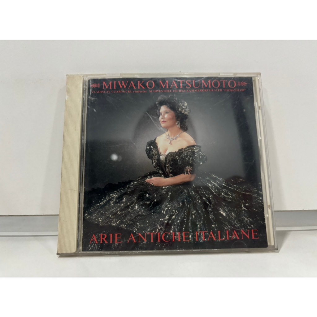 1 CD MUSIC  ซีดีเพลงสากล    MIWAKO MATSUMOTO ARIE ANTICHE ITALIANE    (B1K39)
