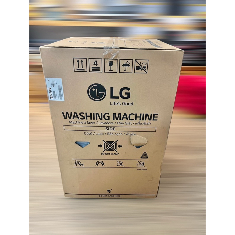 LG เครื่องซักผ้าฝาบน 13 กก. Inverter รุ่น T2313VSPM มือหนึ่ง