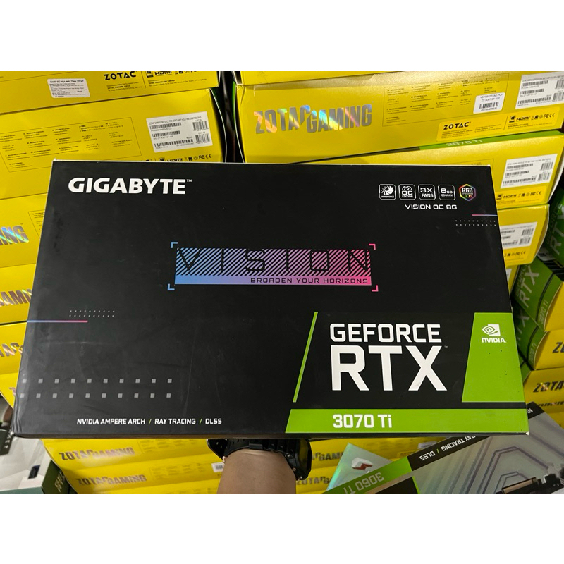 (กล่องเปล่า) การ์ดจอRTX 3070Ti GIG Vision
