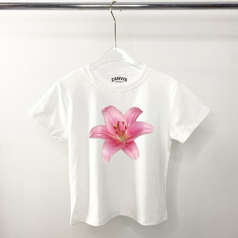 (Zanvis tee)เสื้อครอปเข้ารูป Baby tee 5 size ทรงสวย เก็บทรงดูผอมผ้าคอตตอลยูนิ สกรีนลายเนื้อนุ่ม ใส่สบาย ยืดได้เยอะ