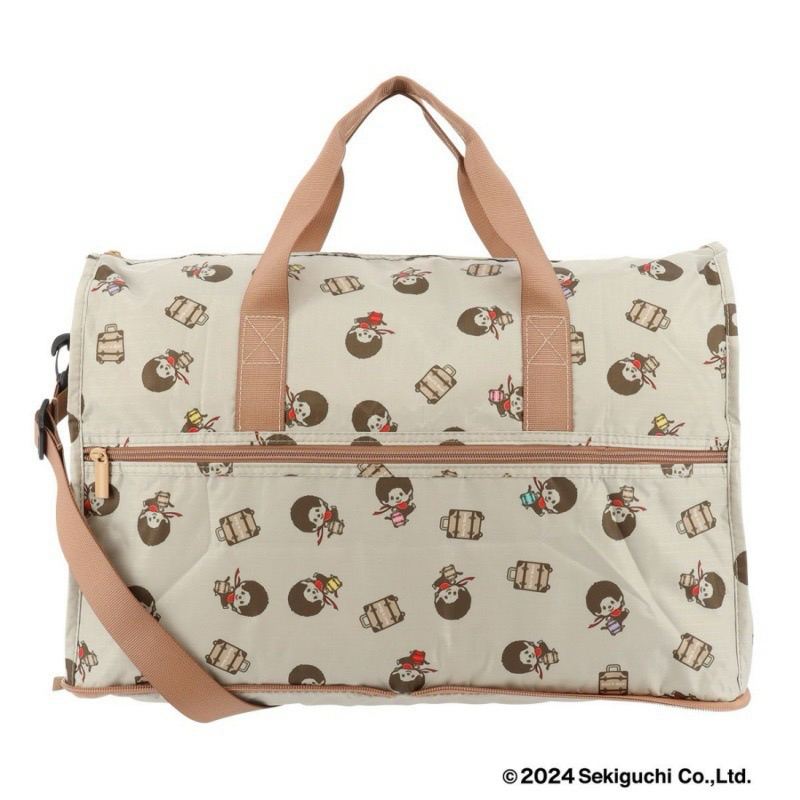 💟 Mo chi Travel Bag  🧳 น้องพับเก็บได้ พกพา เริ่ด ใบใหญ่ ใส่ของได้เยอะ กางขนาด  55*34*23  cm ตรงปกทุกงาน