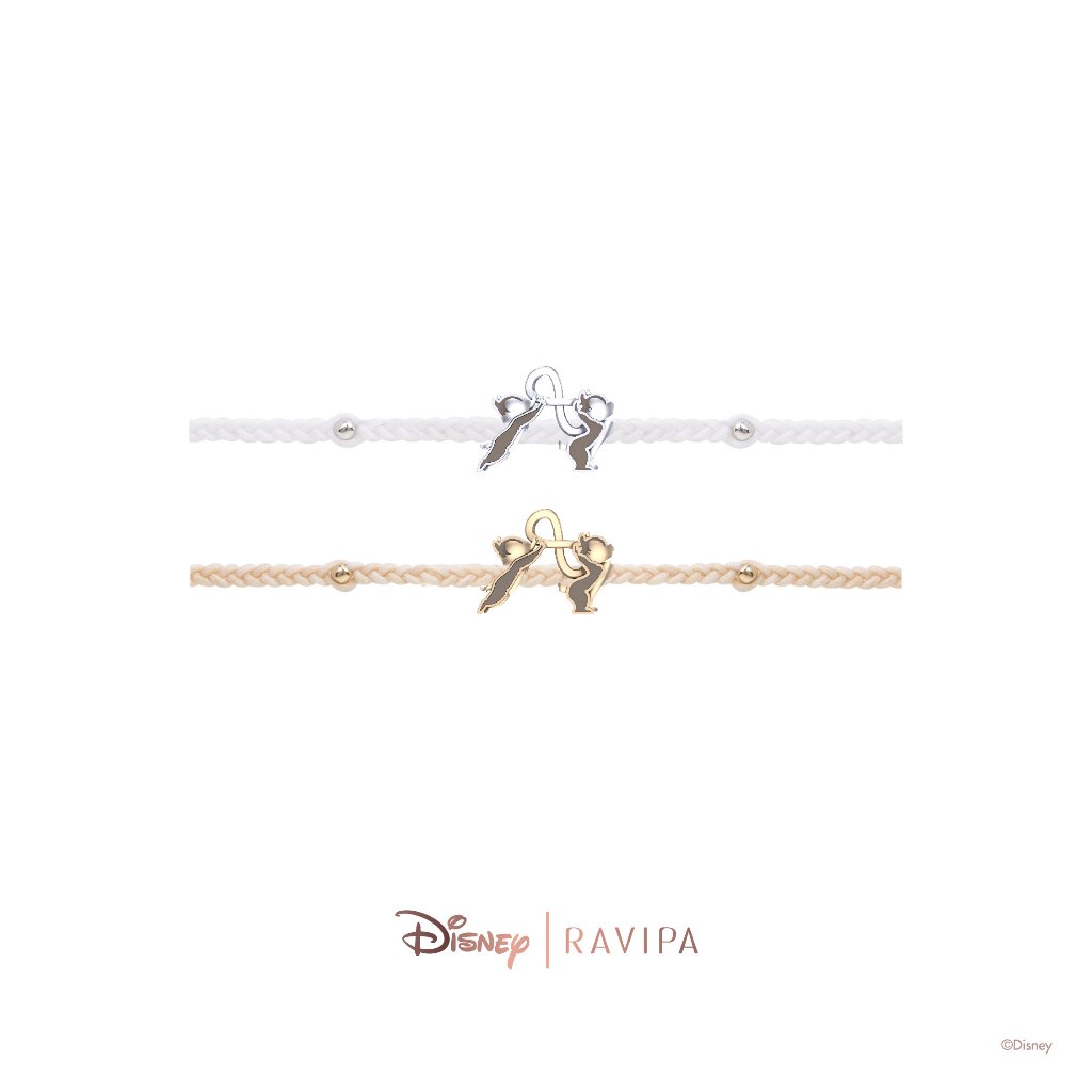 Ravipa | Chip and Dale Signature Silver Bracelet