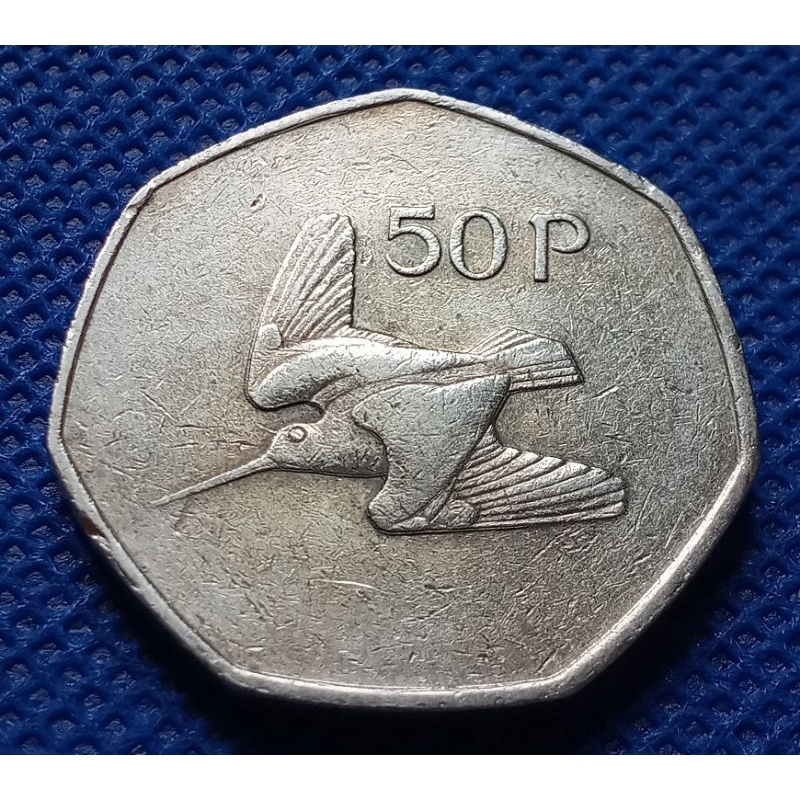 เหรียญไอร์แลนด์(2377)50 Pence 1983