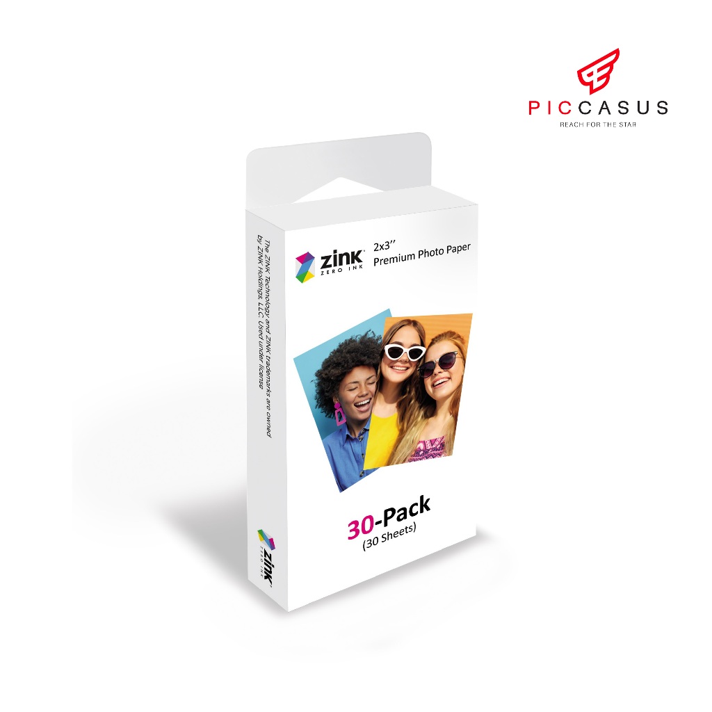 Photo Printer Cartridge - AgfaPhoto Photo Paper ZINK30 - 30 photo papers
