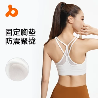 เสื้อบราโยคะ SportBra สปอร์ตบราออกกำลังกาย สายเดี่ยวไขว้หลังตะข่ายหลัง ทรงใหม่สวยใส่สบายทรงสวย บราเย็บติด JYMN069