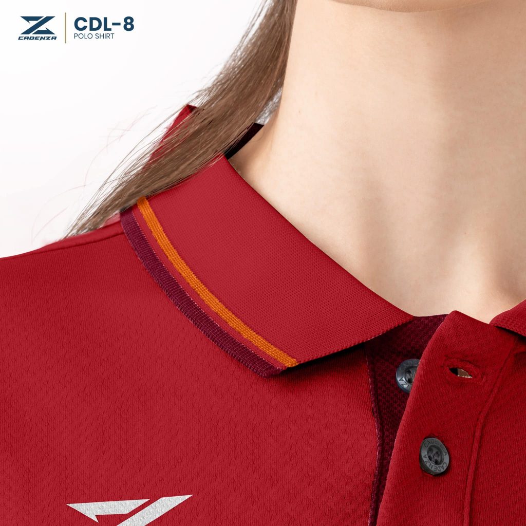 เสื้อโปโล หญิง คาเดนซ่า Cadenza รุ่น CDL-8 - รูปที่ 5