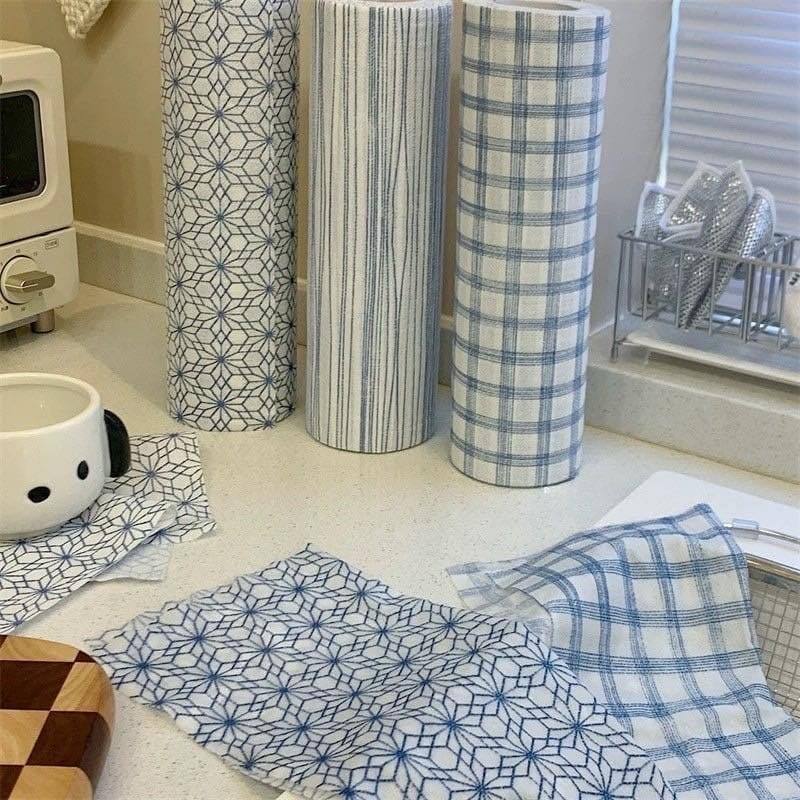 พร้อมส่ง ผ้าอเนกประสงค์    ️  ไม่ว่าจะใช้รองจาน รองแก้ว รองช้อนส้อม ใช้เช็ดสิ่งต่างๆ  TwinniesDecor ราคา ถูกที่สุด ดีลบีเคเค แกลเลอรีภาพที่ 4
