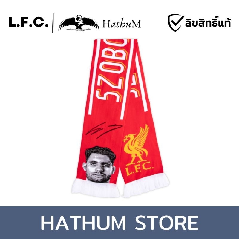 ผ้าพันคอ Liverpool​ Football​ Club​ Dominik szoboszlai