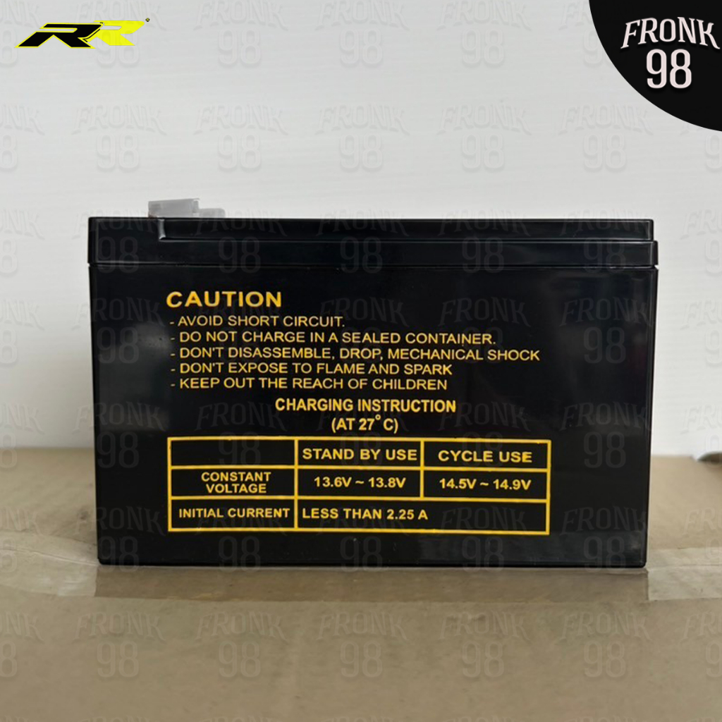 RR แบตเตอรี่สำรองไฟ UPS รุ่น 12V 9Ah : ไฟฉุกเฉิน , ไฟสำรอง , รถไฟฟ้า , โซล่าเซลล์ ราคา ถูกที่สุด ดีลบีเคเค แกลเลอรีภาพที่ 4
