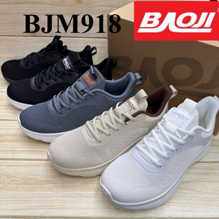 Baoji BJM 918 รองเท้าผ้าใบชาย บาโอจิ 41-45 นิ่ม เบา ใส่สบาย …