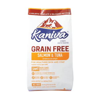 Kaniva 500g-1kg (ถุงแบ่งขาย)อาหารแมวคานิว่า ขนสวย เงางาม สุขภาพดี