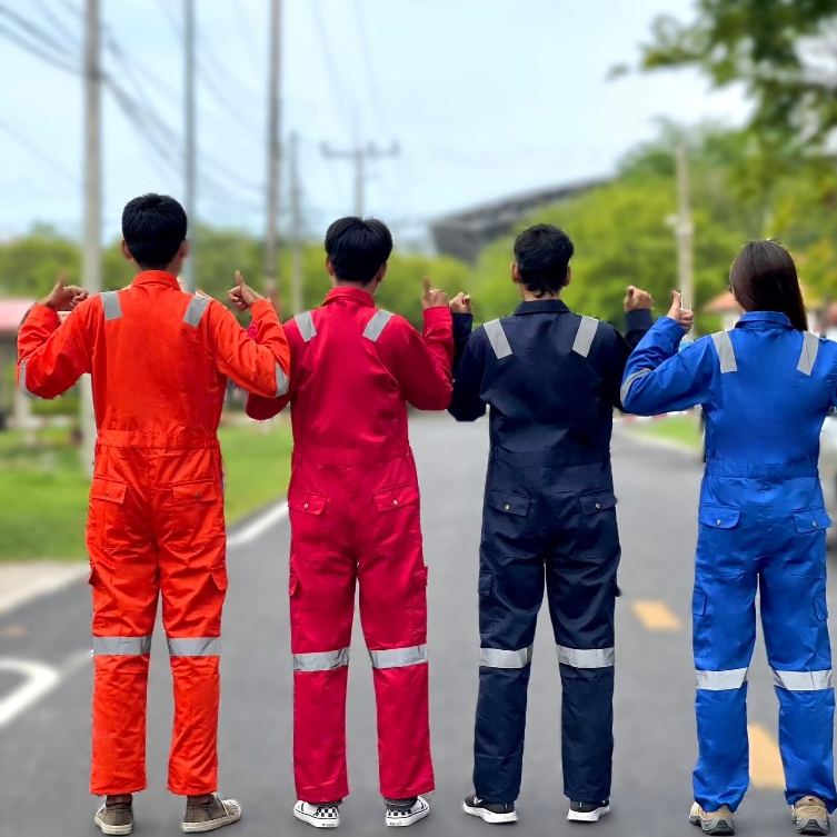 ชุดหมี ชุดช่าง ชุดหมีช่างทนทาน ราคาสุดคุ้มมี 2 แบบให้เลือก - รูปที่ 4